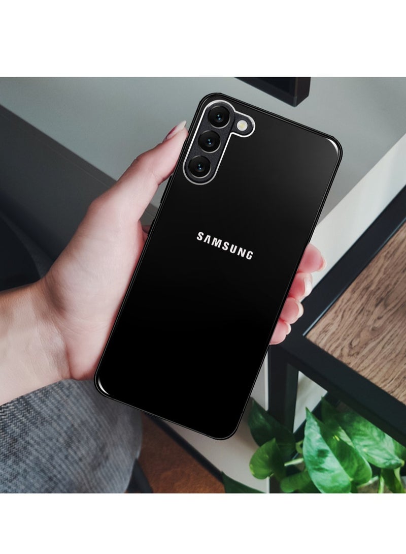 مارجون غطاء صلب لامع مطلي كهربائياً لهاتف سامسونج جالاكسي S22 بلس لحماية الكاميرا مضاد للصدمات ومقاوم للسقوط - Image 3