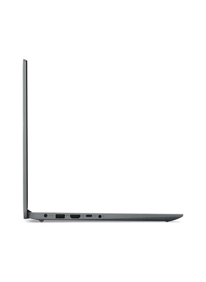 Lenovo IdeaPad 1 Laptop With 15.6-Inch FHD Display, AMD Ryzen 5-7520U Processor/8GB RAM/512GB SSD/AMD Radeon 610M Graphics/Windows 11 English/Arabic Grey  - Image 4