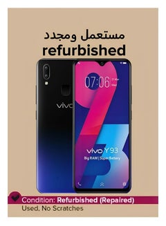 vivo Refurbished - Y93 128Gb 6Gb Ram Single Sim, Starry Black UAE ...