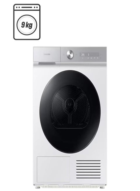 Dryer With A+++ Energy Efficiency Quick Drive, AI Dry 9 kg DV90BB9440GHGU White