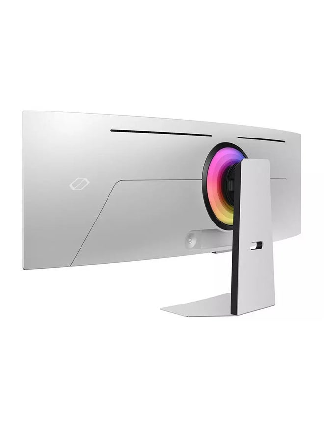 OLED Curved Gaming Monitor 49 inch, USB (5120x1440), IPS, 240Hz, 1ms, AMD FreeSync, LS49CG954SMXUE Black