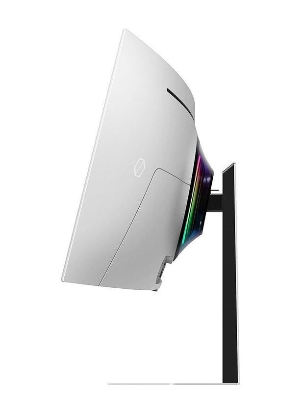سامسونج شاشة ألعاب منحنية OLED مقاس 49 بوصة، USB (5120x1440)، IPS، 240 هرتز، 1 مللي ثانية، AMD FreeSync، LS49CG954SMXUE - Image 2