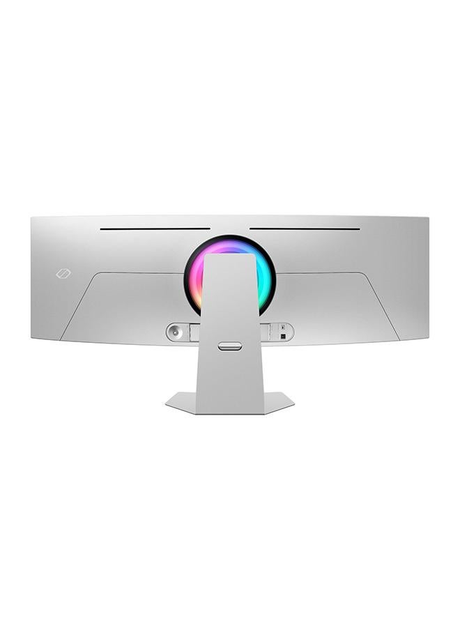 سامسونج شاشة ألعاب منحنية OLED مقاس 49 بوصة، USB (5120x1440)، IPS، 240 هرتز، 1 مللي ثانية، AMD FreeSync، LS49CG954SMXUE - Image 4