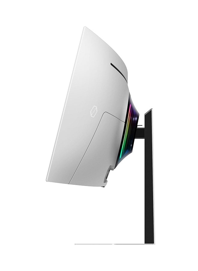 سامسونج شاشة ألعاب منحنية OLED مقاس 49 بوصة، USB (5120x1440)، IPS، 240 هرتز، 1 مللي ثانية، AMD FreeSync، LS49CG954SMXUE - Image 2