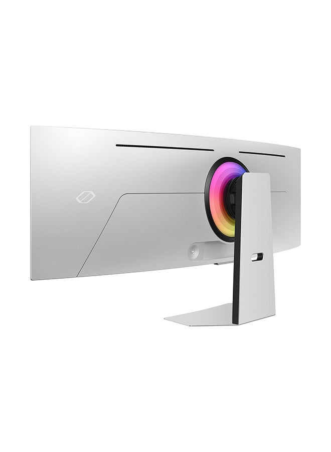 سامسونج شاشة ألعاب منحنية OLED مقاس 49 بوصة، USB (5120x1440)، IPS، 240 هرتز، 1 مللي ثانية، AMD FreeSync، LS49CG954SMXUE - Image 3