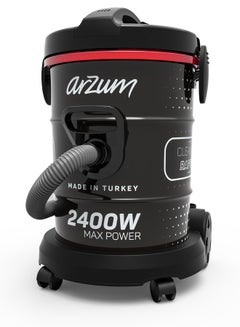 Arzum Clean Art Raptor Drum Type Vacuum Cleaner 2400 W ‎RAPTOR Black  - Image 2