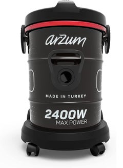 Arzum Clean Art Raptor Drum Type Vacuum Cleaner 2400 W ‎RAPTOR Black  - Image 3