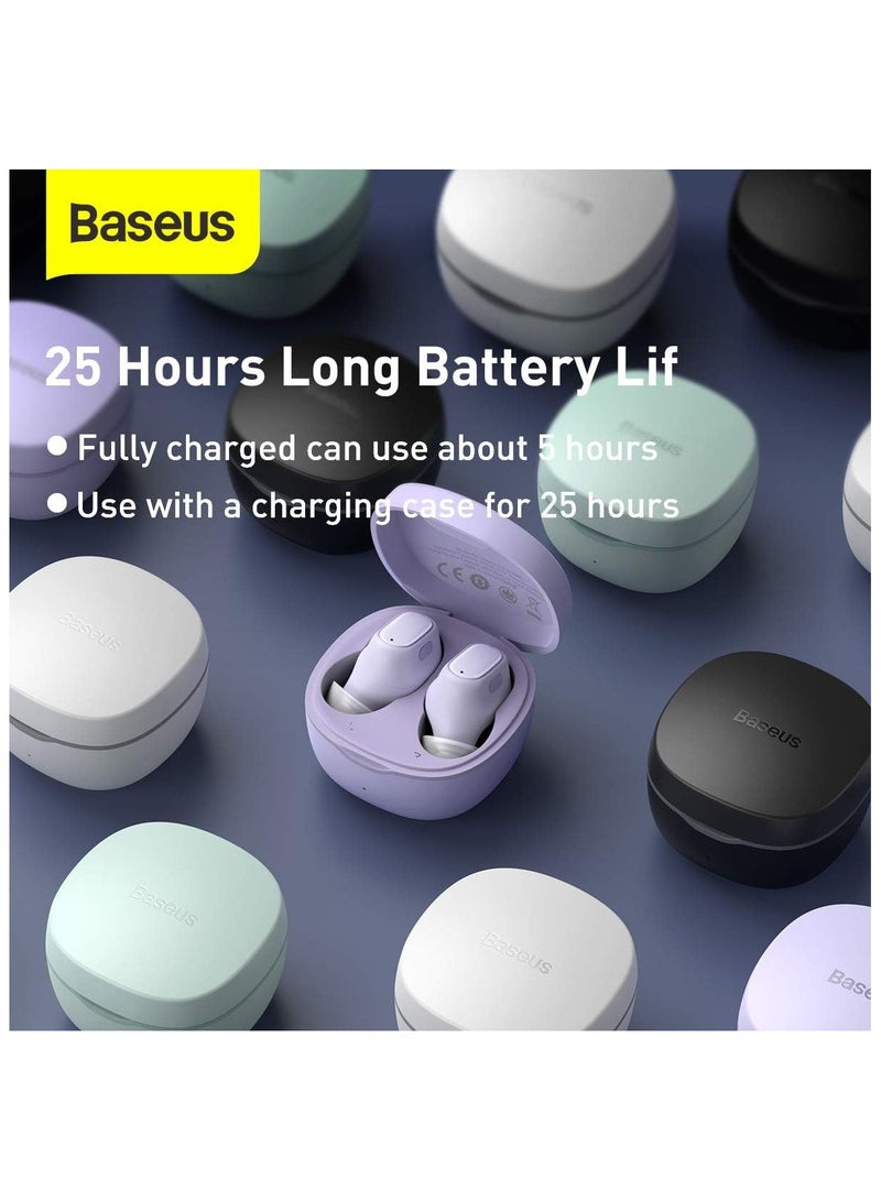 Baseus Bowie Mini In Ear True Wireless Earphones Black - Image 3