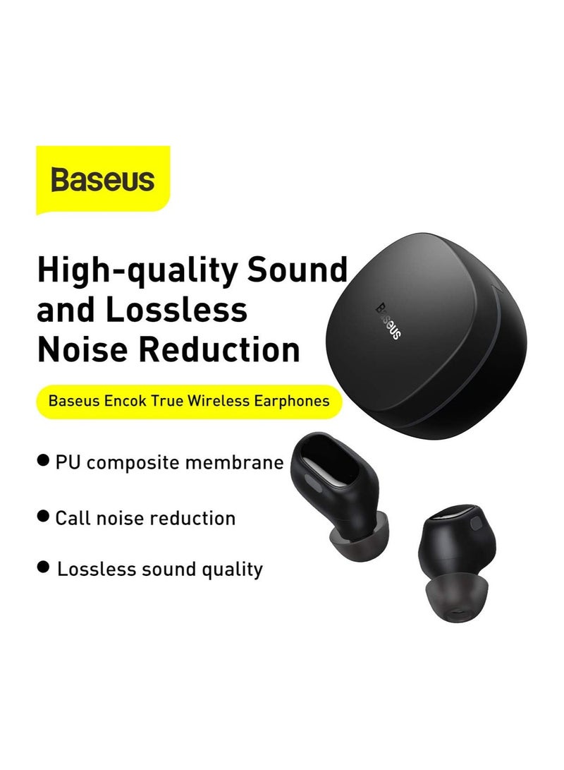 Baseus Bowie Mini In Ear True Wireless Earphones Black - Image 2
