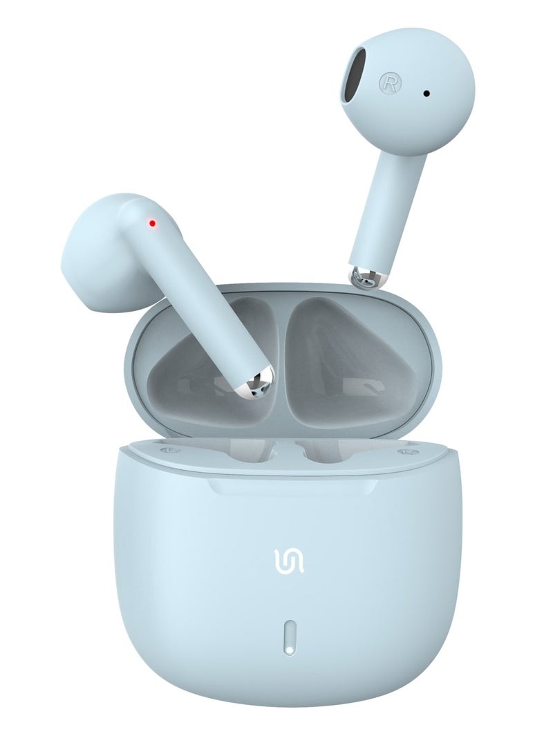 Soundtec TWS Earbuds With Hall Switch Function And Intelligent Touch Control Blue