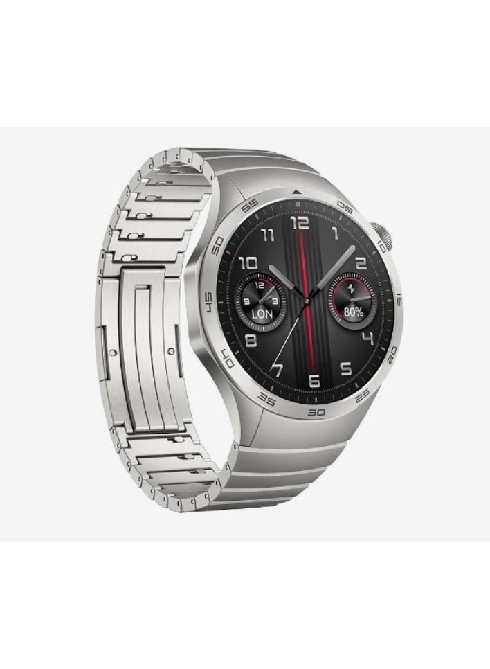 HUAWEI - Watch GT4 46mm - Grey Stainless Steel Strap Grey - Image 1