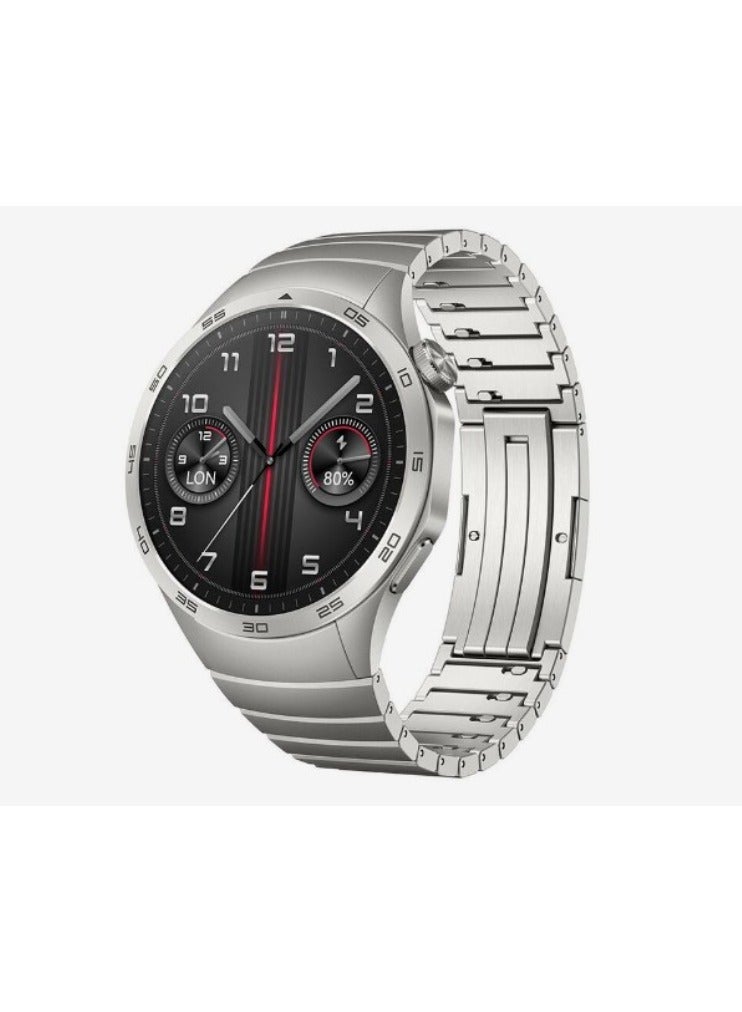HUAWEI - Watch GT4 46mm - Grey Stainless Steel Strap Grey - Image 1