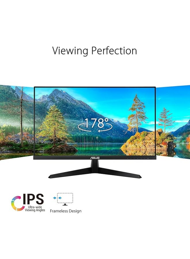 ASUS Gaming Monitor 27 inch FHD (1920 x 1080), IPS, 144Hz, IPS, 1ms (MPRT), FreeSync Premium, Eye Care Plus technology, Antibacterial Treatment, VY279HGE Black - Image 4