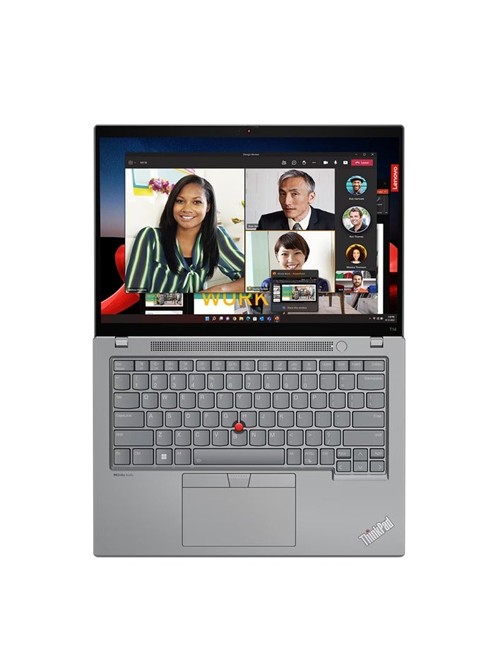Lenovo ThinkPad T14 Gen 4 IntelÂ® Coreâ„¢ i7-1355U 16Gb 512Ssd Windows 11 Pro English Thunder Black / Storm Grey  - Image 4
