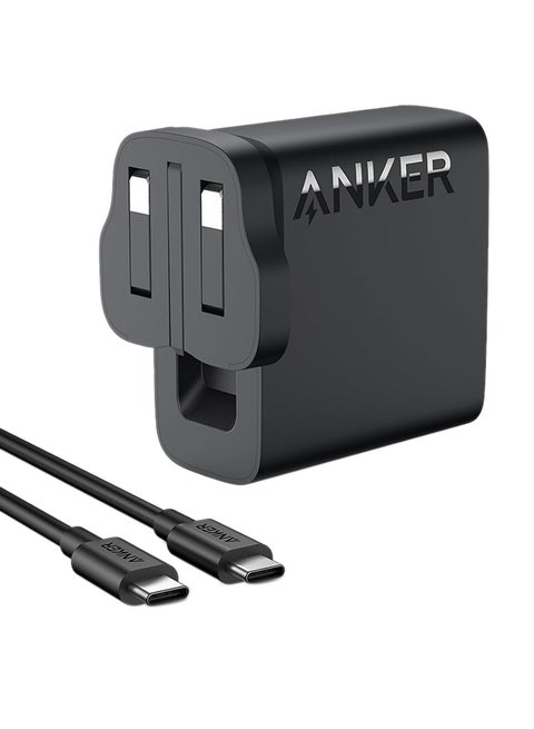 شاحن ماك بوك برو 100 وات USB C، أسود