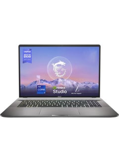 CreatorPro Z17HX Studio Gaming Laptop With 17-inch Quad HD Touch Display, Core i9 -13980HX Processor/64GB RAM DDR5/2TB SSD/Windows 11 Pro/Nvidia GeForce RTX3000 8GB/ English/Arabic Grey