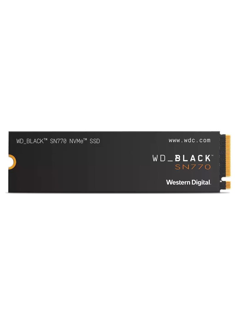 WD - Black SN770 M.2 2280 Game Drive PCIe Gen4 NVMe Up To 5150 MB/s 1 TB - Image 1
