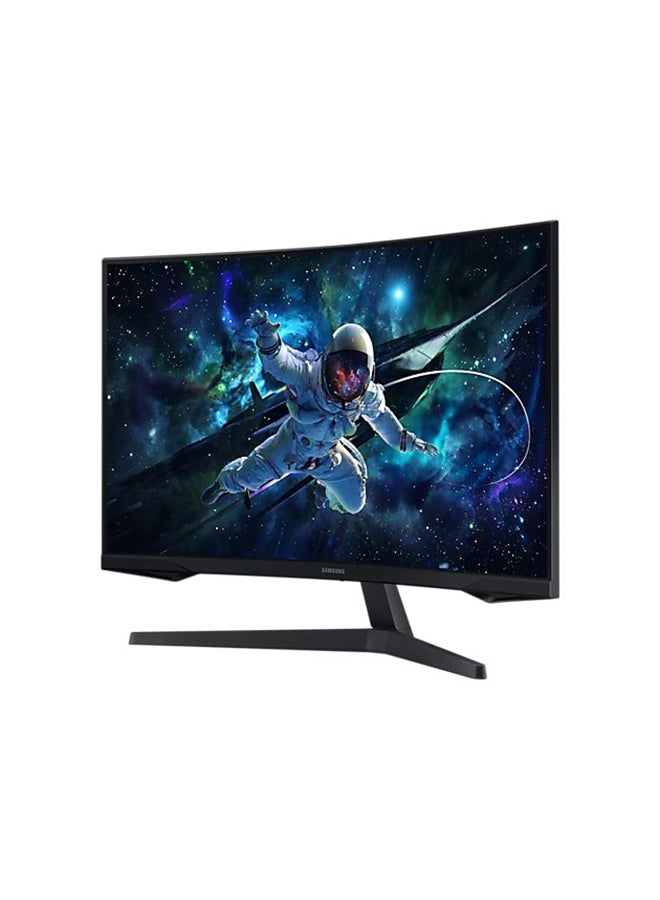 Samsung - 32" Inch Odyssey G5 G55C (2560x1440) QHD, VA Panel Technology With Response Time 1ms, Refresh Rate 165Hz & AMD FreeSync  | Curved Gaming Monitor Black - Image 1