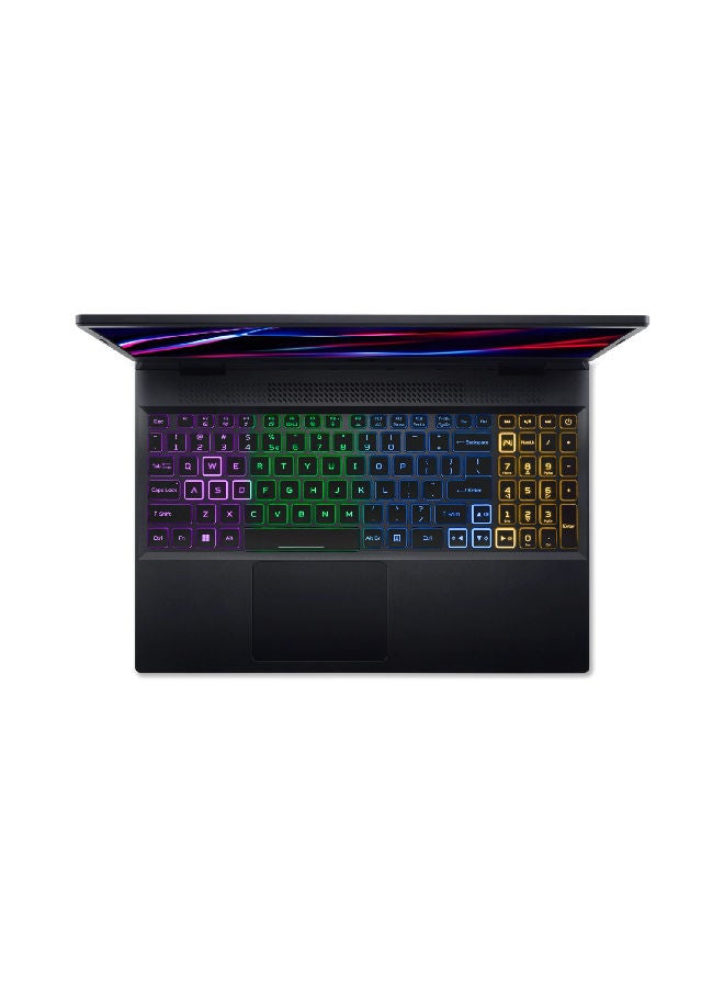 Acer - Nitro 5 Gaming Laptop With 15.6-inch Full HD IPS 144Hz Display, Core i9 - 12900H Processor/16GB RAM/512GB SSD/DOS(Without Windows)/Geforce RTX 4060 8GB English/Arabic Black - Image 1