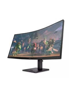 HP OMEN 34C Curved PC Gaming Monitor 34 Inch, Speakers Black  - Image 2