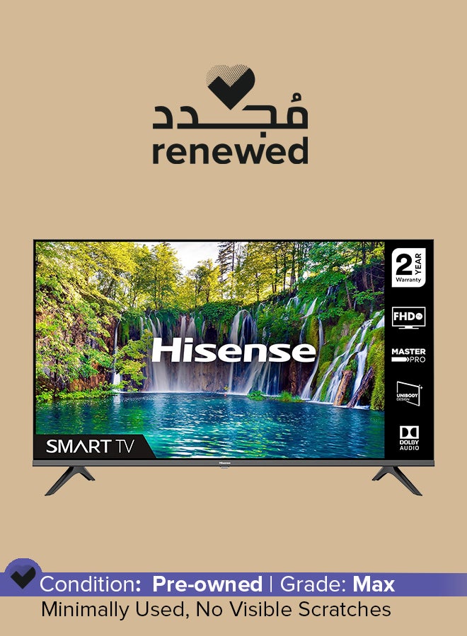 Hisense - Renewed -  40-inch Full HD 1080P Smart TV (2020 Series) 40A5600FTUK Black - Image 1