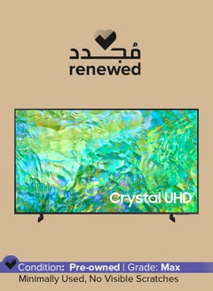 Samsung Renewed - 85-Inch Crystal UHD 4K UA85CU8000UXZN Black UA85CU8000UXZN Black  - Image 1