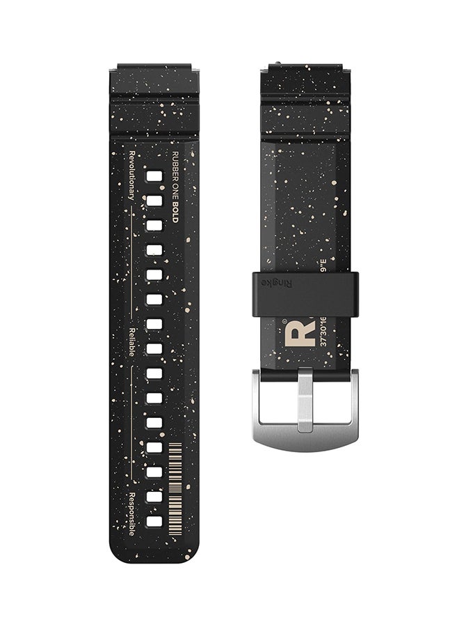 رينجك سوار ساعة مطاطي One Bold لساعة Samsung Galaxy Watch 6 /6 Classic / 5 Pro / Galaxy Watch 5 / Galaxy Watch 4 / Galaxy Watch 4 Classic / Watch Lug 20 مم  - Image 1
