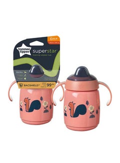 tommee tippee Pack Of 1 Superstar Sippee, Trainer Sippy Cup For Babies, 6M+, 300 ML, Blue, Assorted  - Image 5