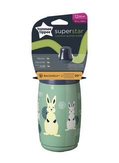 tommee tippee Pack of 1 Insulated Sportee Water Bottle For Babies, 12M+, 266 ML, Assorted  - Image 1