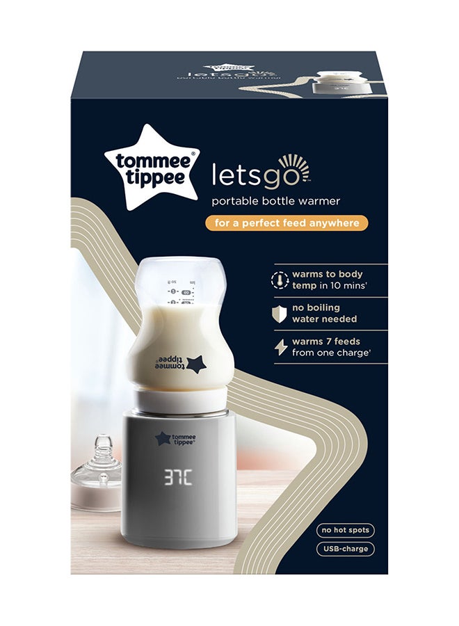 tommee tippee - LetsGo Portable Electric Baby Bottle Warmer - Image 1