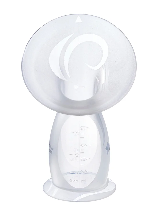 tommee tippee Silicone Manual Breast Pump And Let Down Catcher With Sterilising Lid, 100 ML