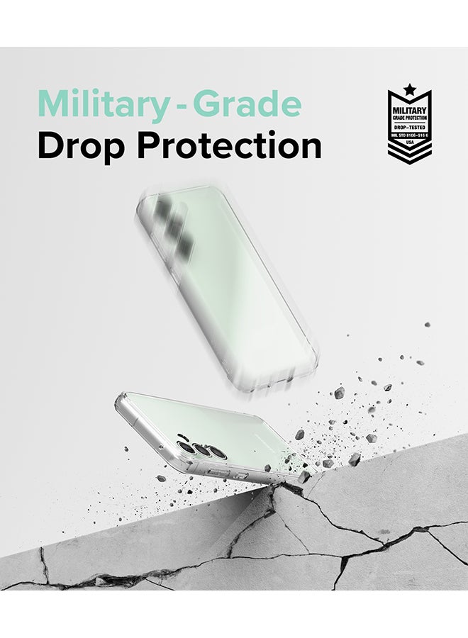 Ringke Fusion Compatible With Samsung Galaxy S23FE 5G Case (2023), Transparent Thin Hard Back Shockproof TPU Bumper Phone Cover For Galaxy S23FE Clear - Image 5