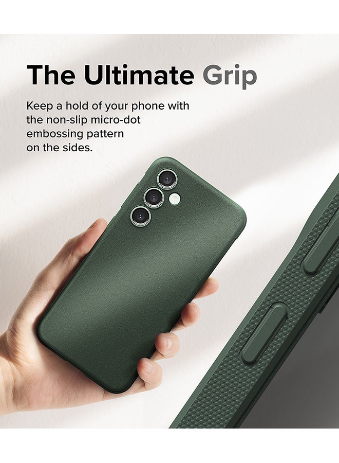 Ringke Onyx Compatible With Samsung Galaxy S23FE 5G Case Cover Rugged Flexible Durable Anti-Slip TPU Protection Shockproof Back Cover Dark Green - Image 4