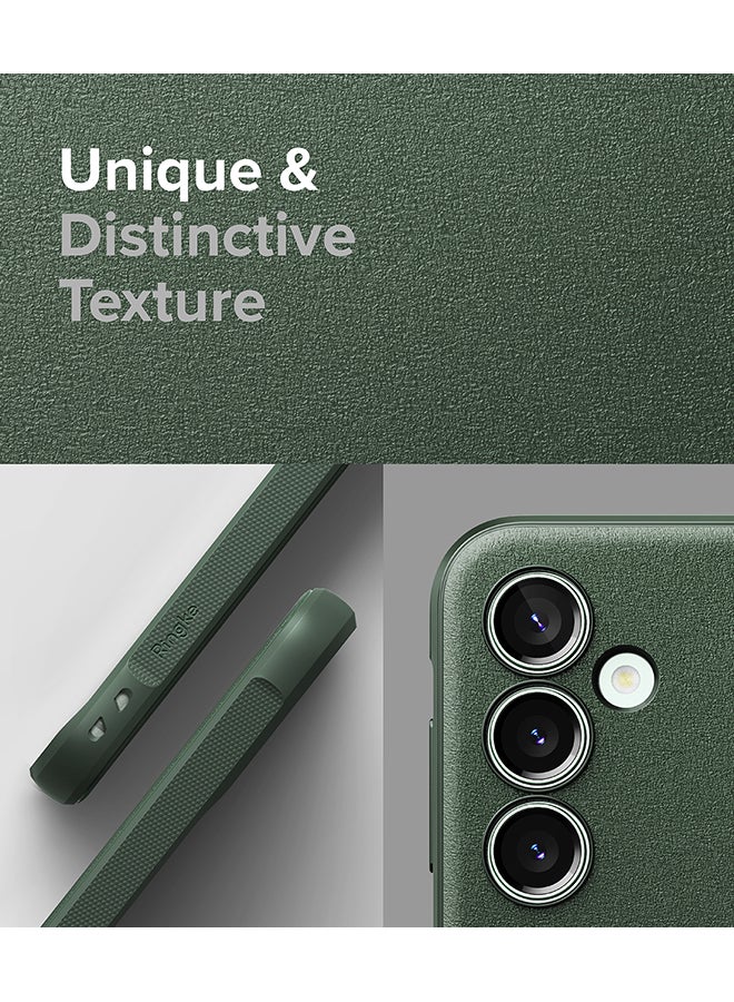 Ringke Onyx Compatible With Samsung Galaxy S23FE 5G Case Cover Rugged Flexible Durable Anti-Slip TPU Protection Shockproof Back Cover Dark Green - Image 3