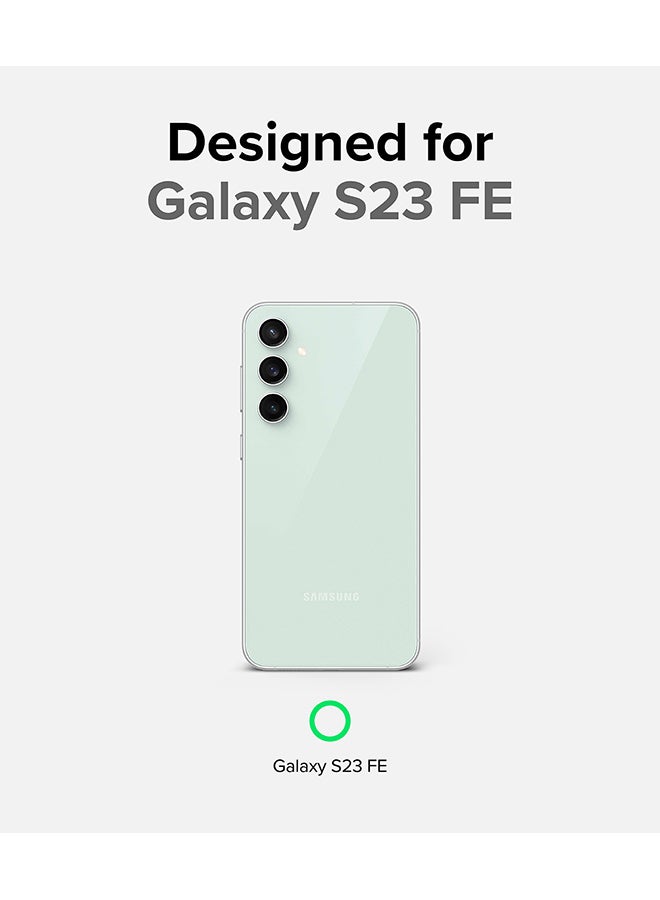 Ringke Onyx Compatible With Samsung Galaxy S23FE 5G Case Cover Rugged Flexible Durable Anti-Slip TPU Protection Shockproof Back Cover Dark Green - Image 2