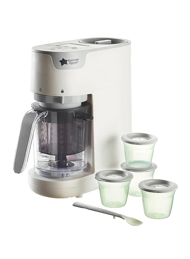 tommee tippee 6 In 1 Quick-Cook Baby Food Maker -White