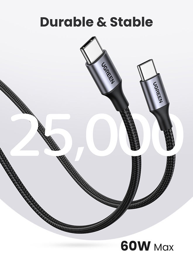 Ugreen - Nexode Gan 30W iPhone 16 15 Charger With Cable USB C Power Adapter Foldable iPhone Charger Type C Plug With 60W USB C Cable For iPhone 15 Pro Max 14 13 12 11 iPad Samsung Galaxy Xiaomi Oneplus Etc Space Gray - Image 1