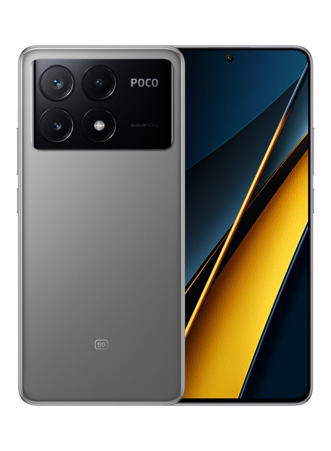 POCO X6 Pro 5G رمادي 12 جيجابايت رام 512 جيجابايت - الإصدار العالمي - pnsku/N70031134V/45/_/1713814452/01d23891-2756-4fc5-9cc1-a3f1c3b3d625