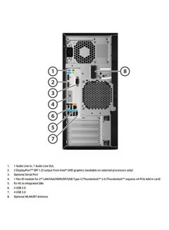 Z2 Tower G4 Workstation PC, CPU Xeon E-2104G 4C, Ram 8Gb DDR4 2656 DIMM, GFX Int UHD P630 Xeon, 1Tb Hdd 7200 Rpm SATA, DVD, Win 11 Pro Black - pnsku/N70031146V/45/_/1703048671/eac3bee4-f99c-40c9-87da-3b3cac969821