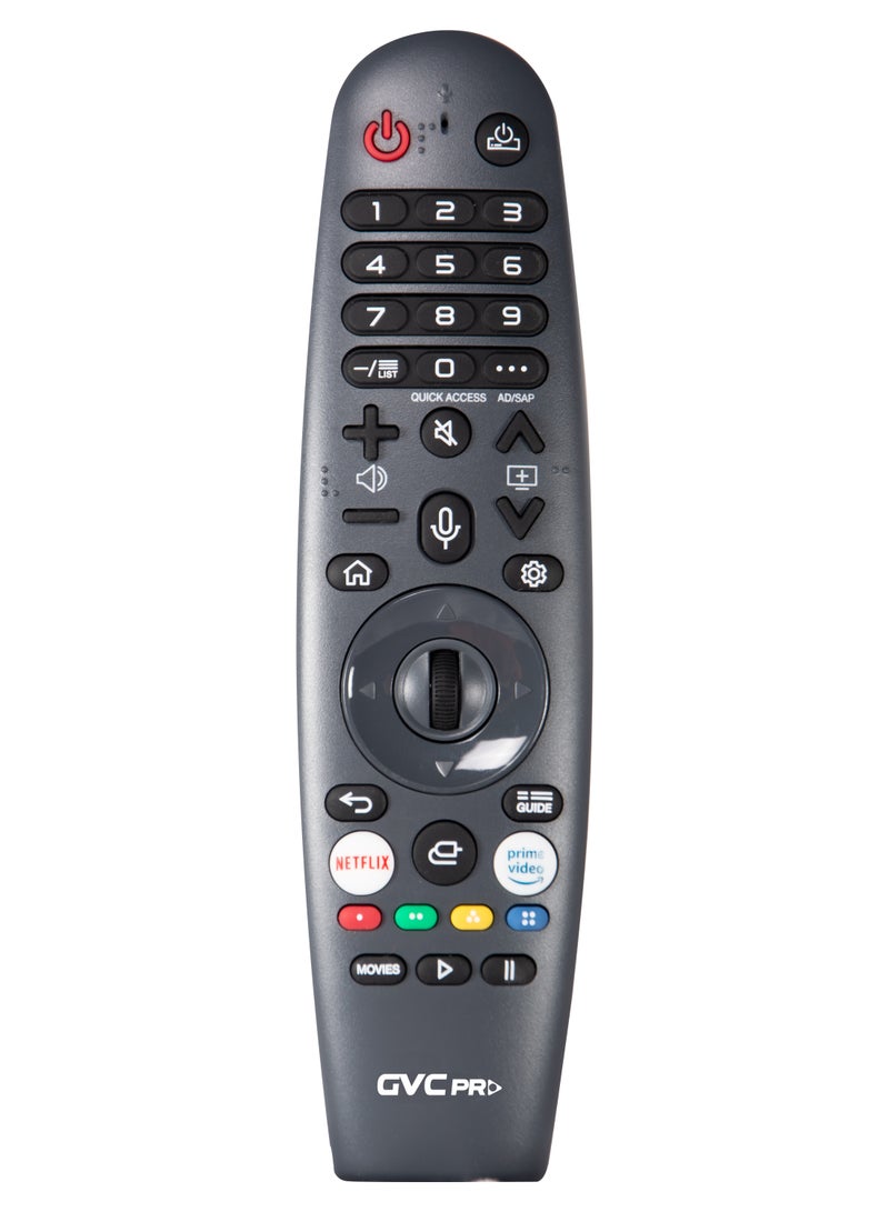 gvc pro - 85 Inch UHD 4K Smart TV, WEBOS, FRAMLESS, MAGIC REMOTE, DOLBY SOUND SYSTEM, BUILT IN RECEIVER, With Wall Mount - 85GW6100 black - Image 1