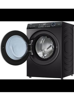 Haier Washing machine clothes with direct drive dryer and inverter motor, 10.5 kg, silver - HWD100-B14979S8 10.5 kg HWD100-B14979S8 black  - Image 2
