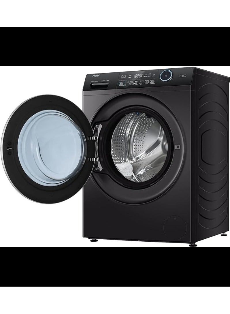 Haier - Washing machine clothes with direct drive dryer and inverter motor, 10.5 kg, silver - HWD100-B14979S8 10.5 kg HWD100-B14979S8 black - Image 1