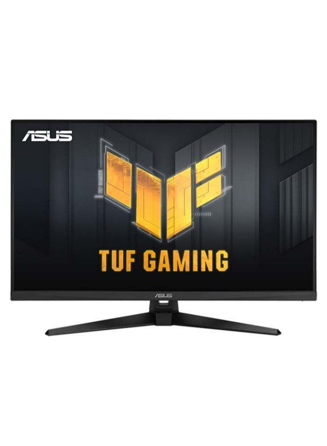 ASUS - TUF VG32UQA1A Gaming 32" 4K UHD HDR DSC VA Gaming Monitor, 160Hz Refresh Rate & 1ms (MPRT), ELMB Sync, Freesync Premium, Speakers, 120% sRGB, DisplayHDR 400, DP/HDMI, 90LM08L0-B01970 Black - Image 1