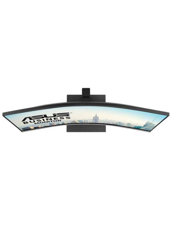 ASUS 34 inch  Docking Monitor, 3440 x 1440, 1500R Curvature, Frameless, USB-C PD 65W, RJ45, USB hub, Low Blue Light, Flicker Free, Ergonomic Design, Wall Mountable, Green Sustainability, VA34VCPSN Black - Image 5