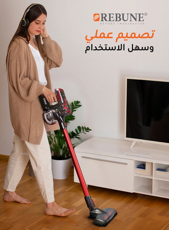 ريبون مكنسة كهربائية لاسلكية 120 W RE-9-023  - Image 2