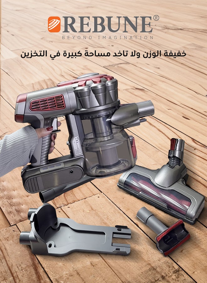 ريبون مكنسة كهربائية لاسلكية 120 W RE-9-023  - Image 4