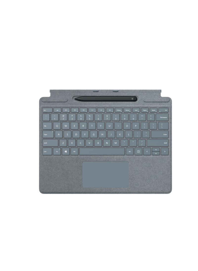 Microsoft Surface Pro Signature Keyboard with Microsoft Surface Slim Pen 2 Ice Blue - Image 1