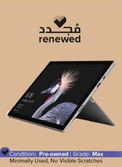 Microsoft Renewed - Surface Pro 5 1796 Laptop With 12.3-Inch Multi Touch Display,Intel Core i5/7th Gen/8GB RAM/256GB SSD/Windows 10 Pro English Silver 