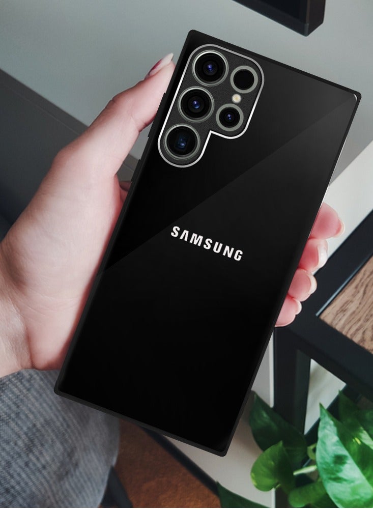 مارجون غطاء صلب لامع مطلي كهربائياً لهاتف سامسونج جالاكسي S22 ألترا لحماية الكاميرا مضاد للصدمات ومقاوم للسقوط - Image 3