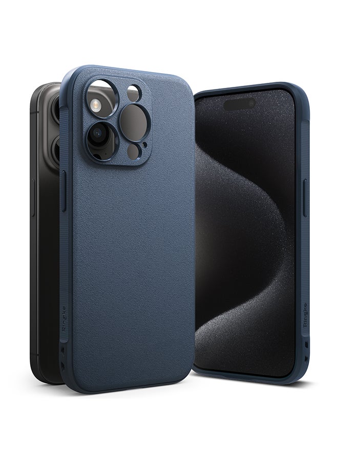 Ringke Onyx Compatible With Samsung Galaxy S23FE 5G Case Cover Rugged Flexible Durable Anti-Slip TPU Protection Shockproof Samsung S23FE Back Cover Navy - Image 1